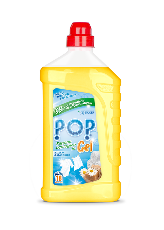 POP Sapone Ecologico in Gel 1Lt - 18 Lavaggi