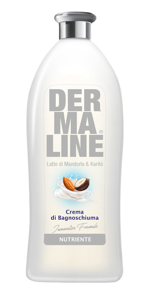 DERMALINE Crema di Bagnoschiuma MANDORLA & KARITè