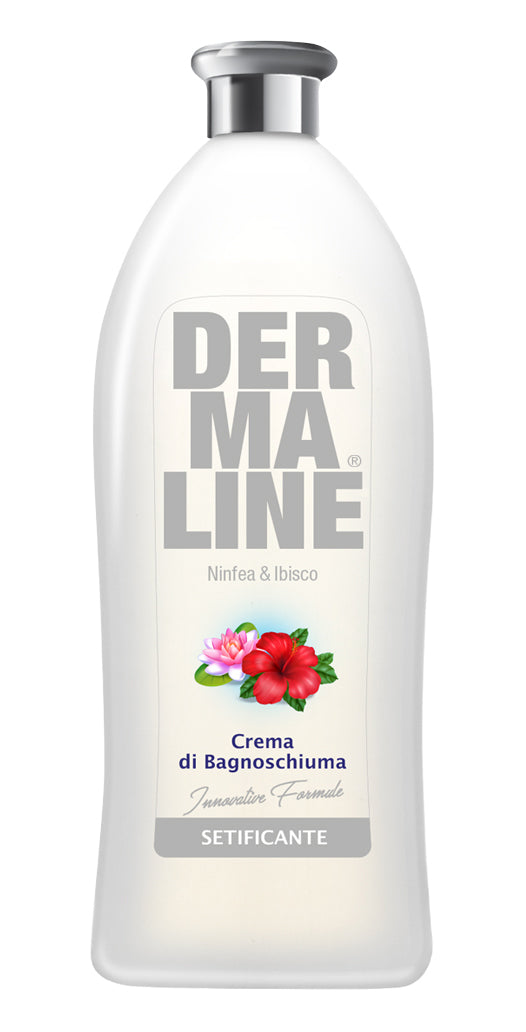DERMALINE  Crema di Bagnoschiuma NINFEA & IBISCO